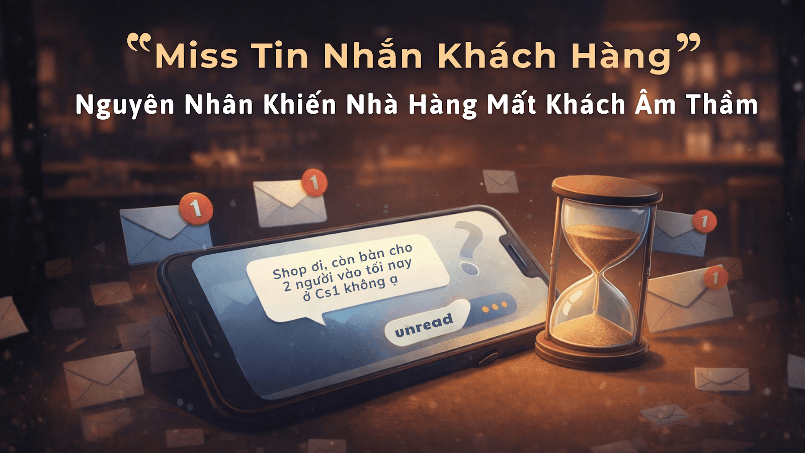 Miss Tin Nhắn Khách Hàng: Nguyên Nhân Khiến Nhà Hàng Mất Khách Âm Thầm