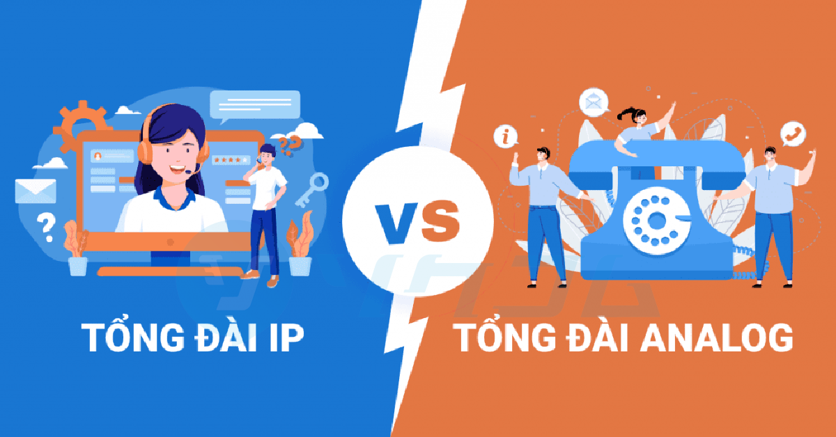 Tổng đài Analog và IP là gì? Phân biệt Tổng Đài Analog và IP