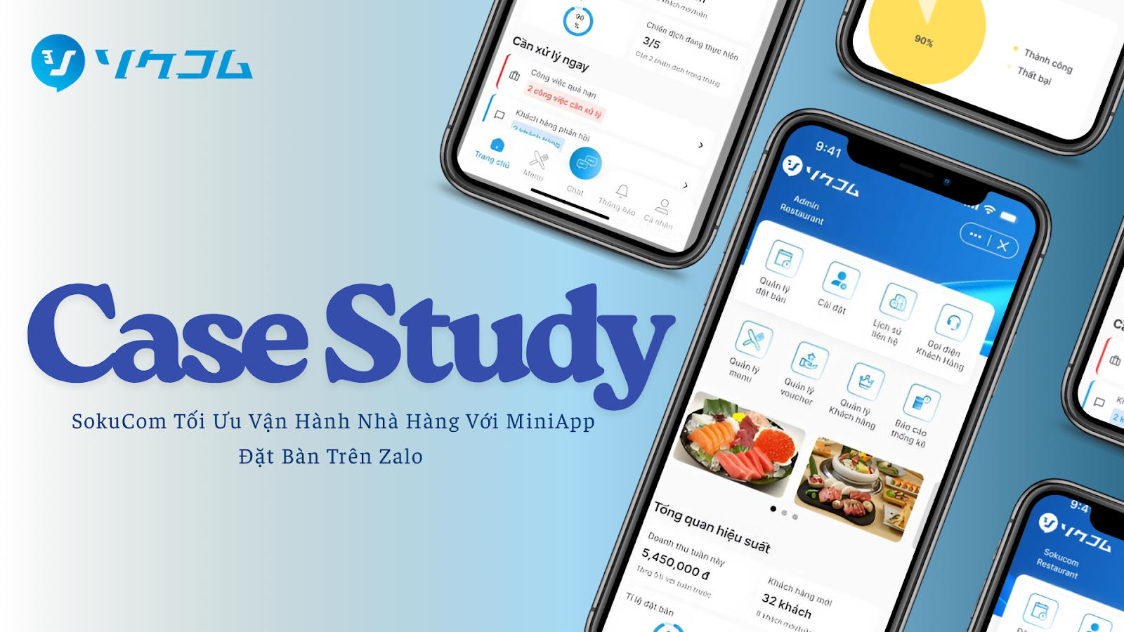 Case Study: SokuCom Tối Ưu Vận Hành Nhà Hàng Với MiniApp Đặt Bàn Trên Zalo