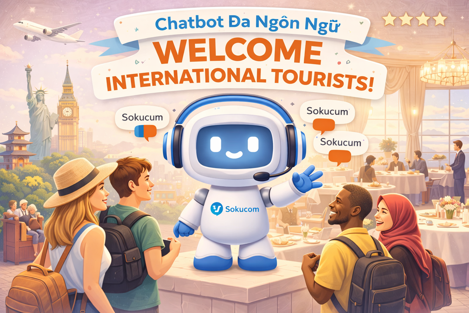 Chatbot Đa Ngôn Ngữ: Cách Nhà Hàng Giao Tiếp Với Khách Nước Ngoài Dễ Dàng