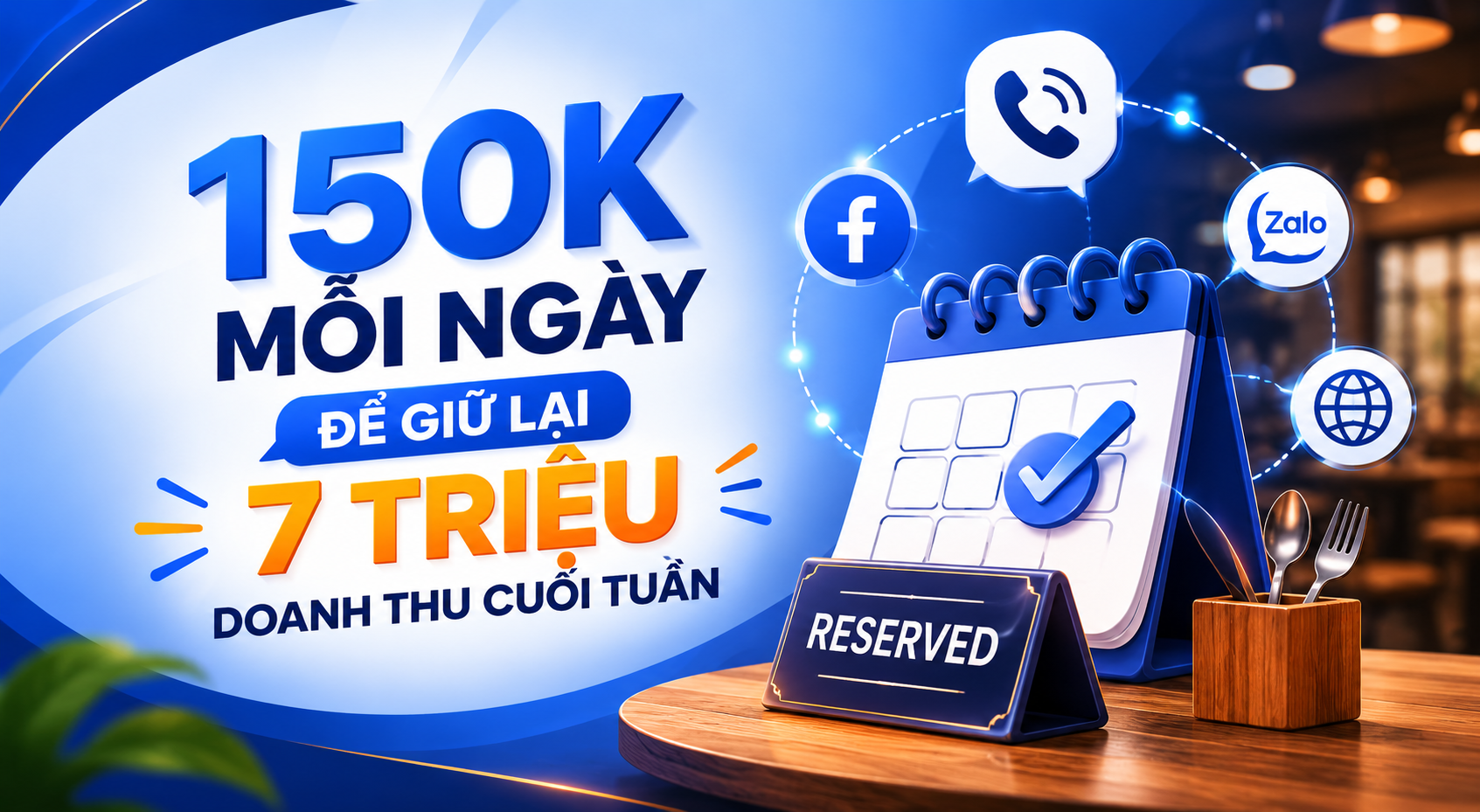 150K Mỗi Ngày Để Giữ Lại 7 Triệu Doanh Thu Cuối Tuần ?