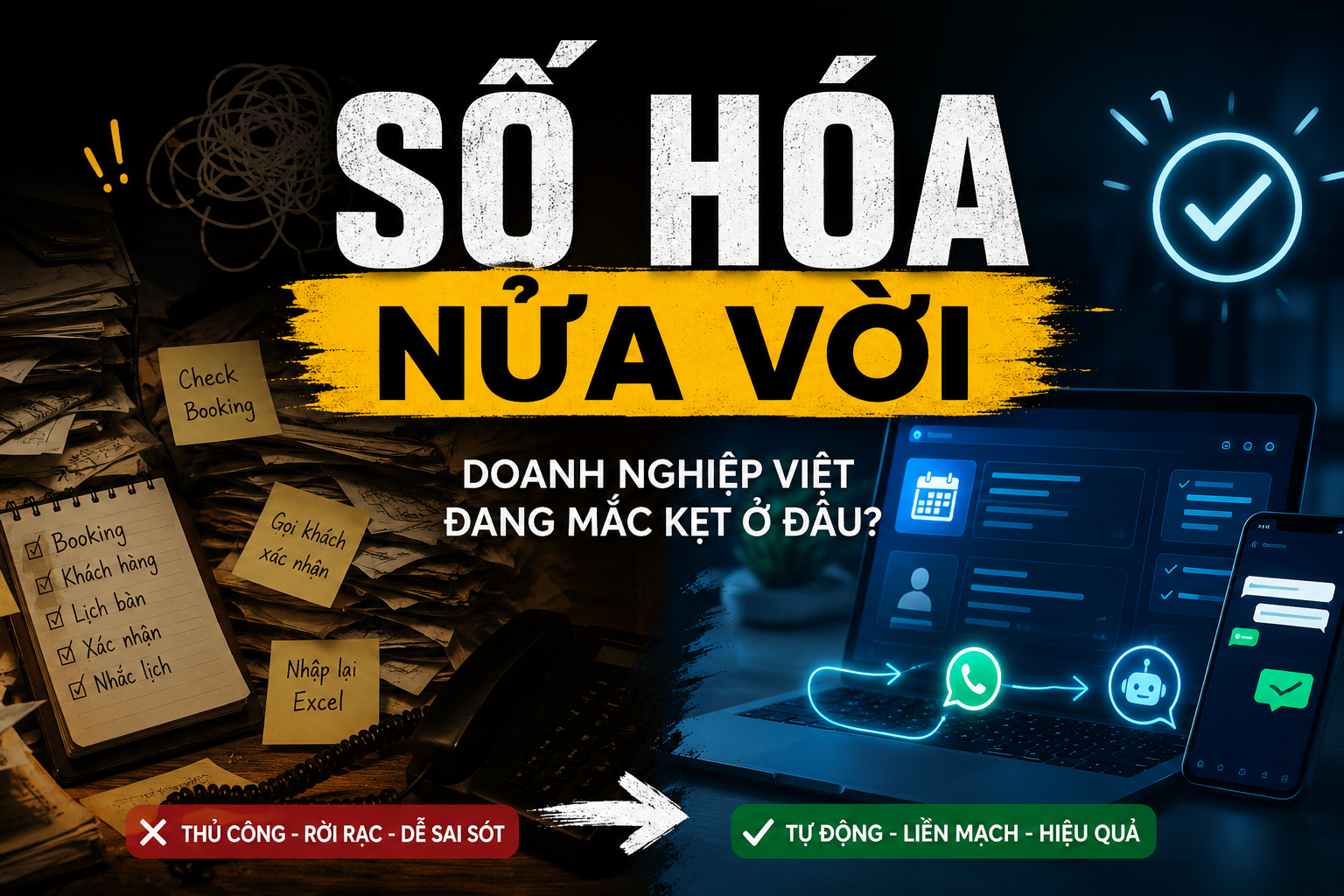 Ngành F&B Việt Đang Số Hóa Nửa Vời Như Thế Nào?